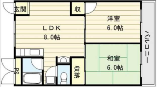 三佳マンション１Ｂ